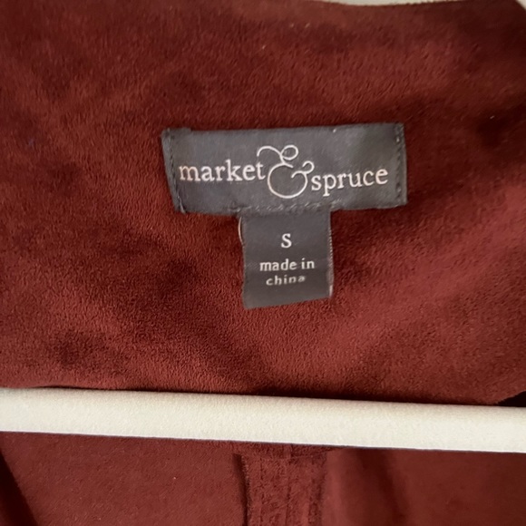 CINNAMON SUEDE JACKET - WOMEN SIZE S - Picture 2 of 5